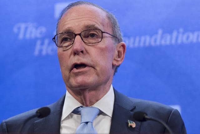 Mr Kudlow is known popularly for his appearances as a financial analyst on networks like CNBC