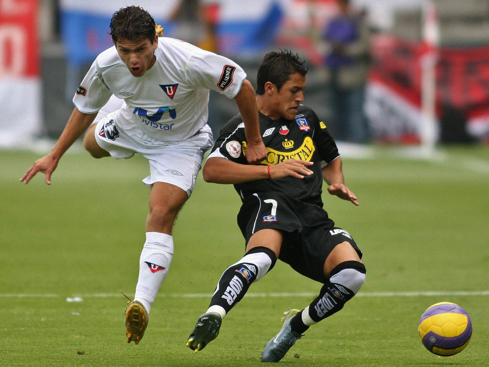 Alexis Sanchez during his Colo-Colo days