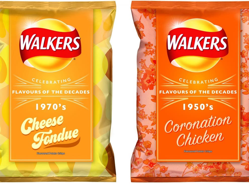 Walkers launches six new limited-edition crisp flavours to mark 70th ...