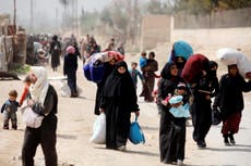 Civilians flee Eastern Ghouta as Assad prepares for final assault