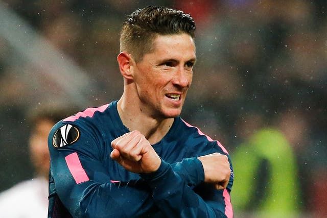 Fernando Torres was the evening's standout performer