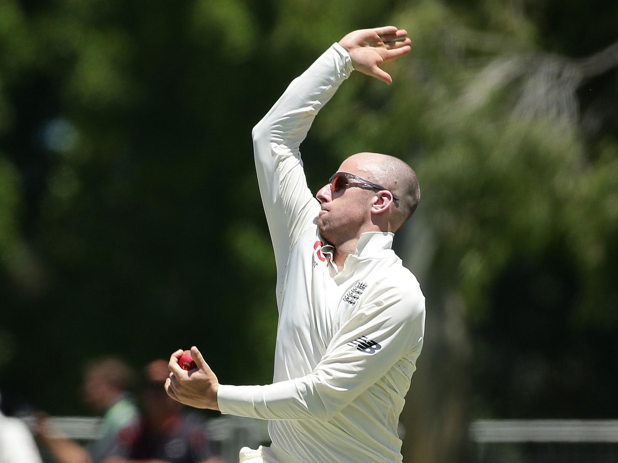 Jack Leach has been drafted in to replace fellow spinner Mason Crane