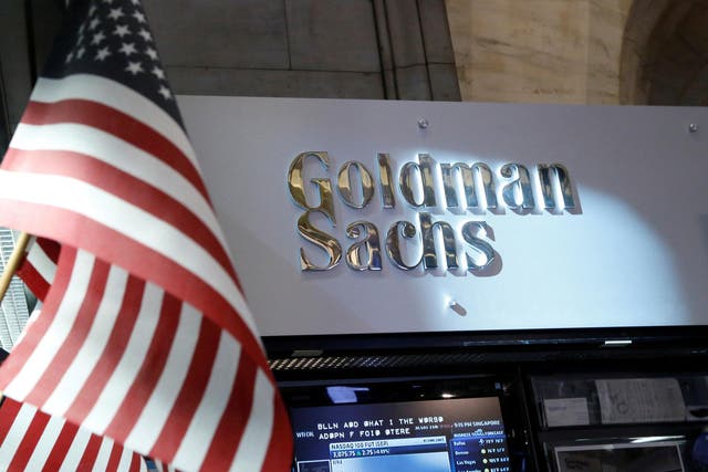 Goldman Sachs is the fifth largest US bank