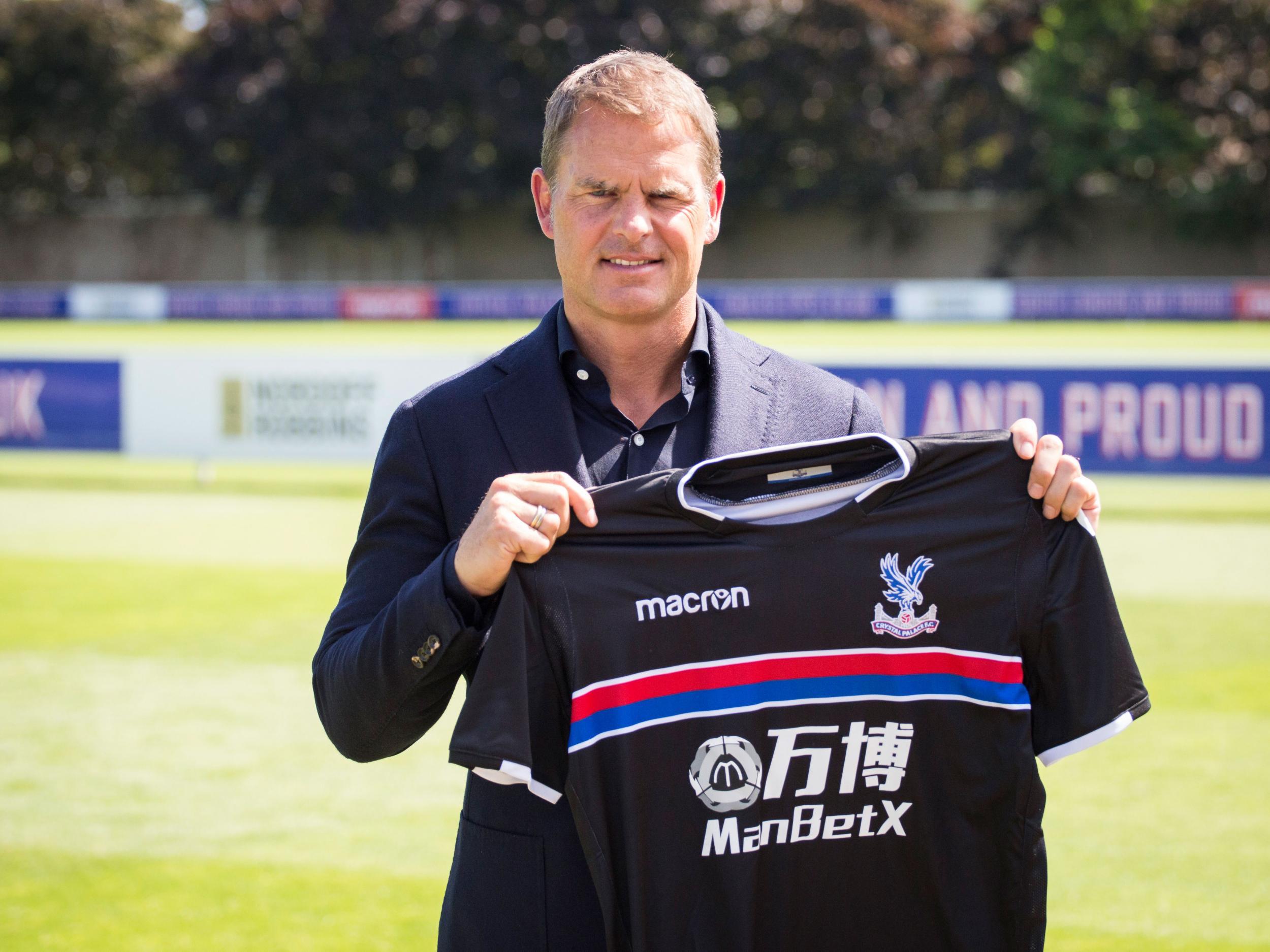 &#13;
De Boer was appointed by Palace in the summer &#13;