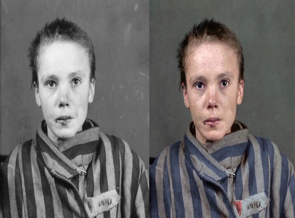 These Restored Images Of A Young Auschwitz Prisoner Are A Haunting 