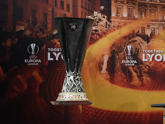The Europa League quarter-final draw takes place on Friday afternoon