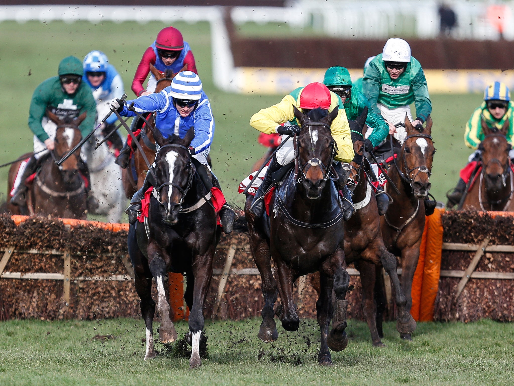 Penhill claimed victory in the Stayers' Hurdle on Thursday