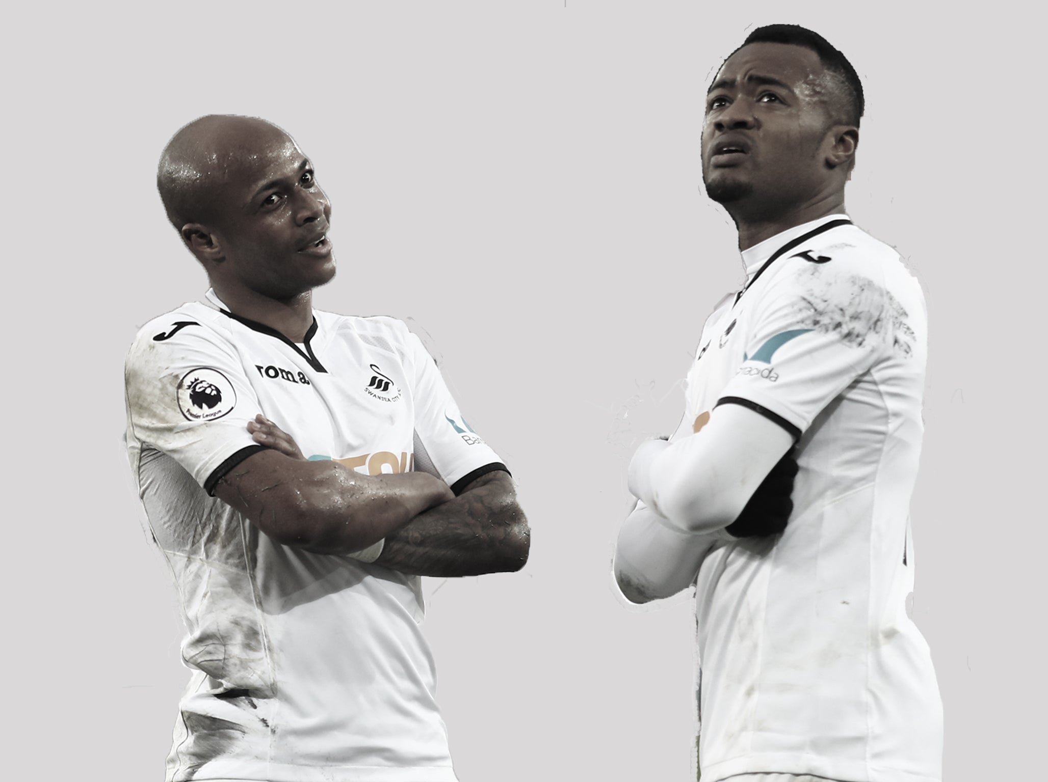 The Ayew brothers have helped lead Swansea up the table