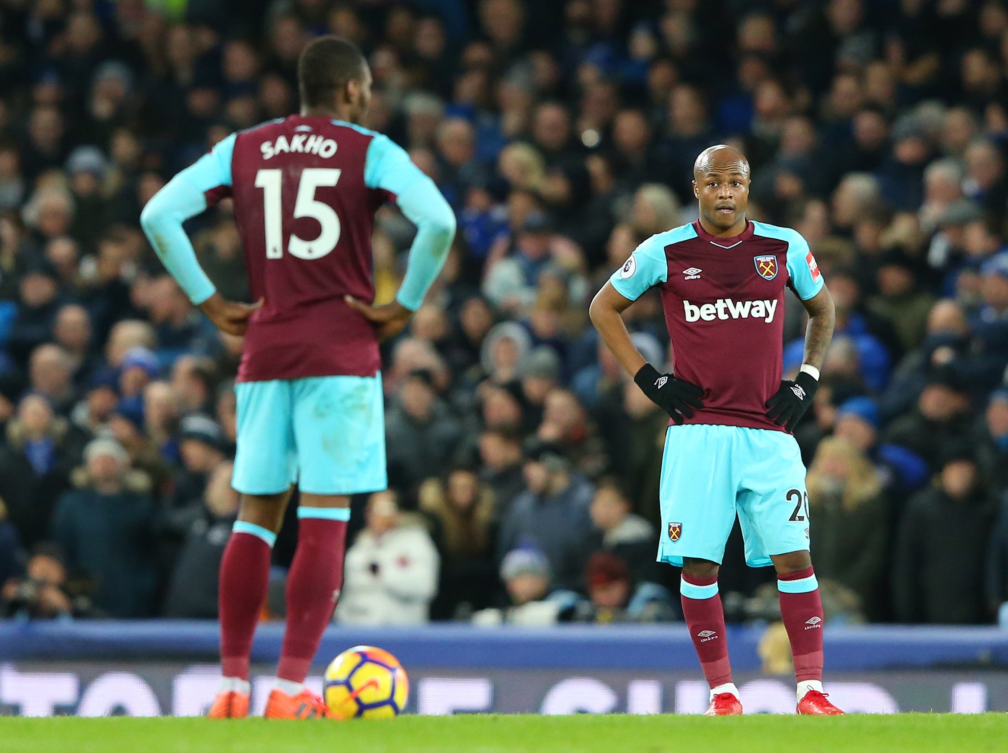 Ayew's West Ham stay quickly turned sour