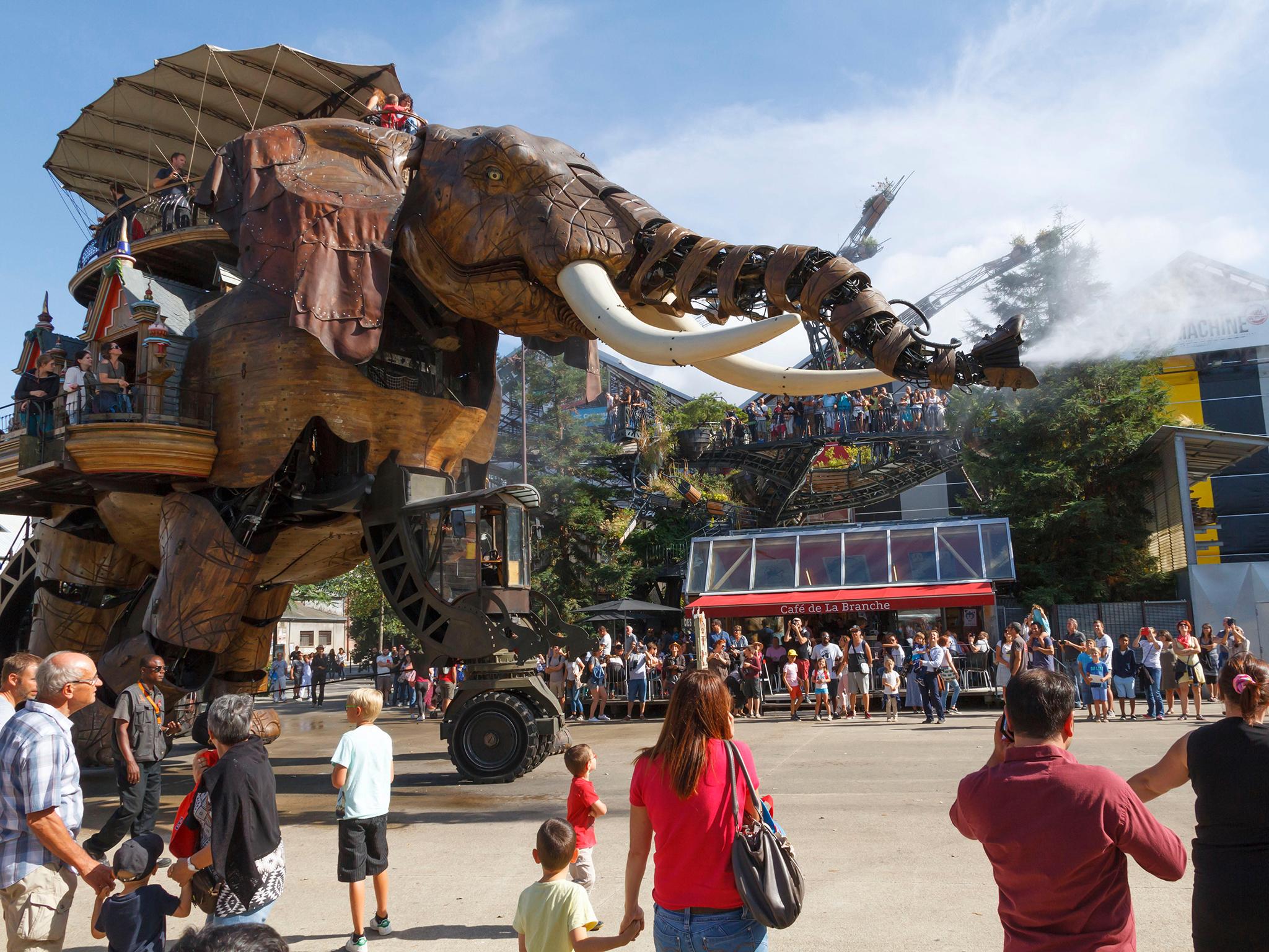 The Great Elephant at Les Machines de l’île, Nantes, France