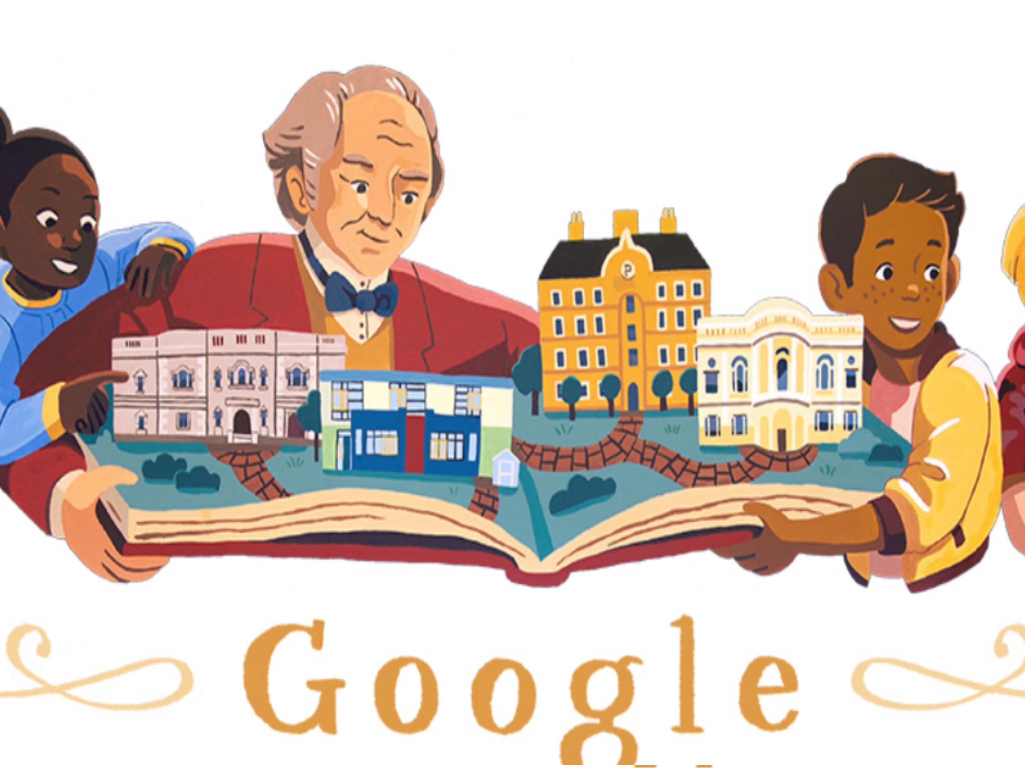 Today's Google Doodle honours the 'father of philanthropy' George Peabody
