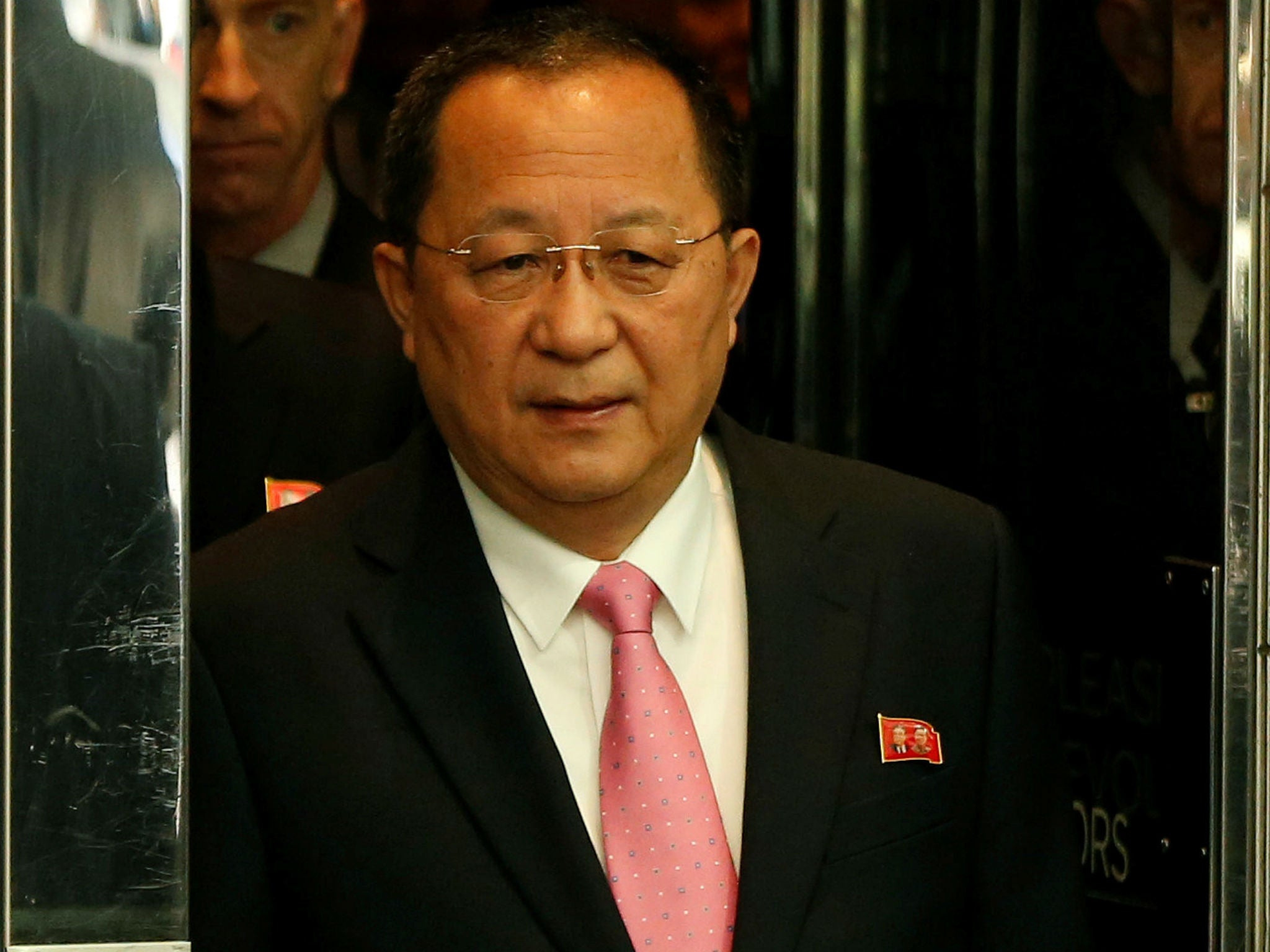 North Korean Foreign Minister Ri Yong-ho was in Sweden meeting with officials