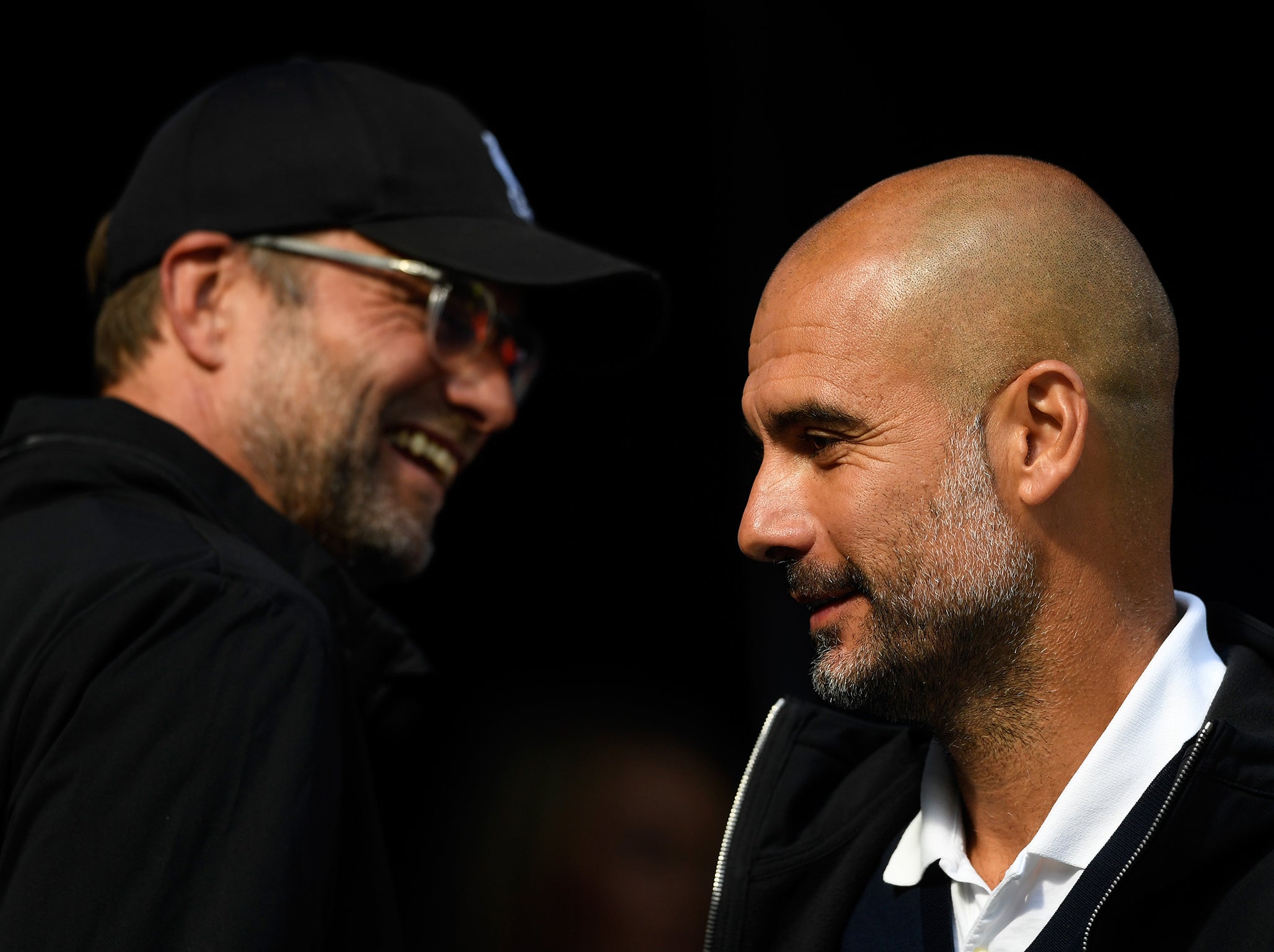Jurgen Klopp and Pep Guardiola will go head to head in the Champions League