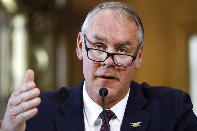 Interior Secretary Ryan Zinke has drawn criticism for his use of a Japanese greeting when responding to a question from a congresswoman of Japanese descent