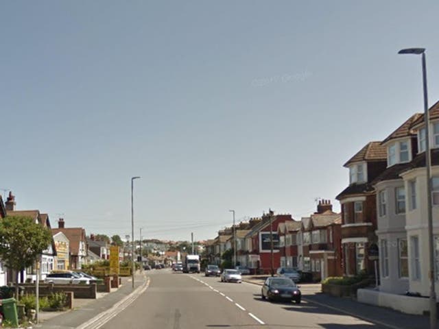 The shooting took place at a house in Bexhill Road, St Leonards