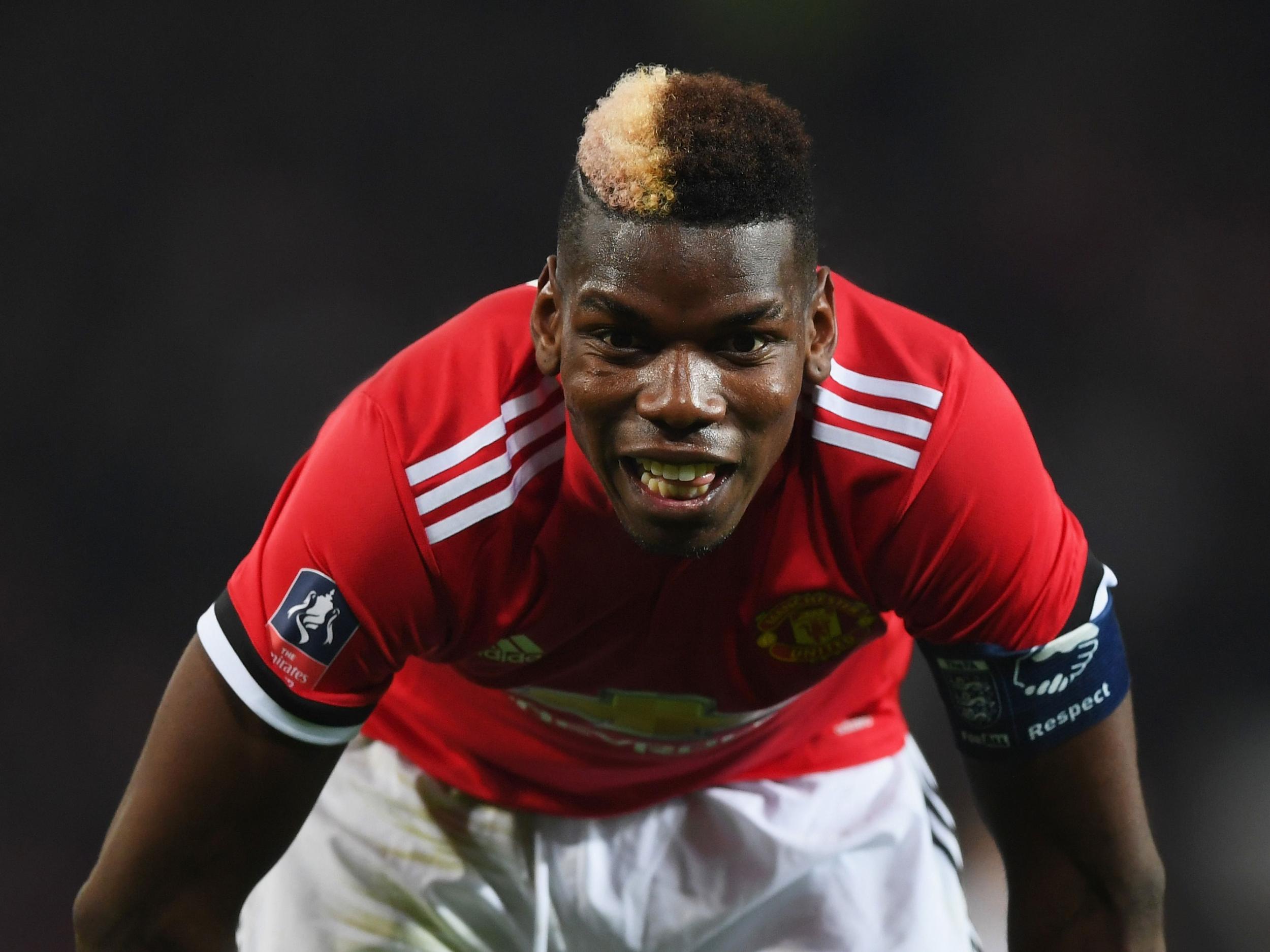 Pogba has endured a difficult season with United