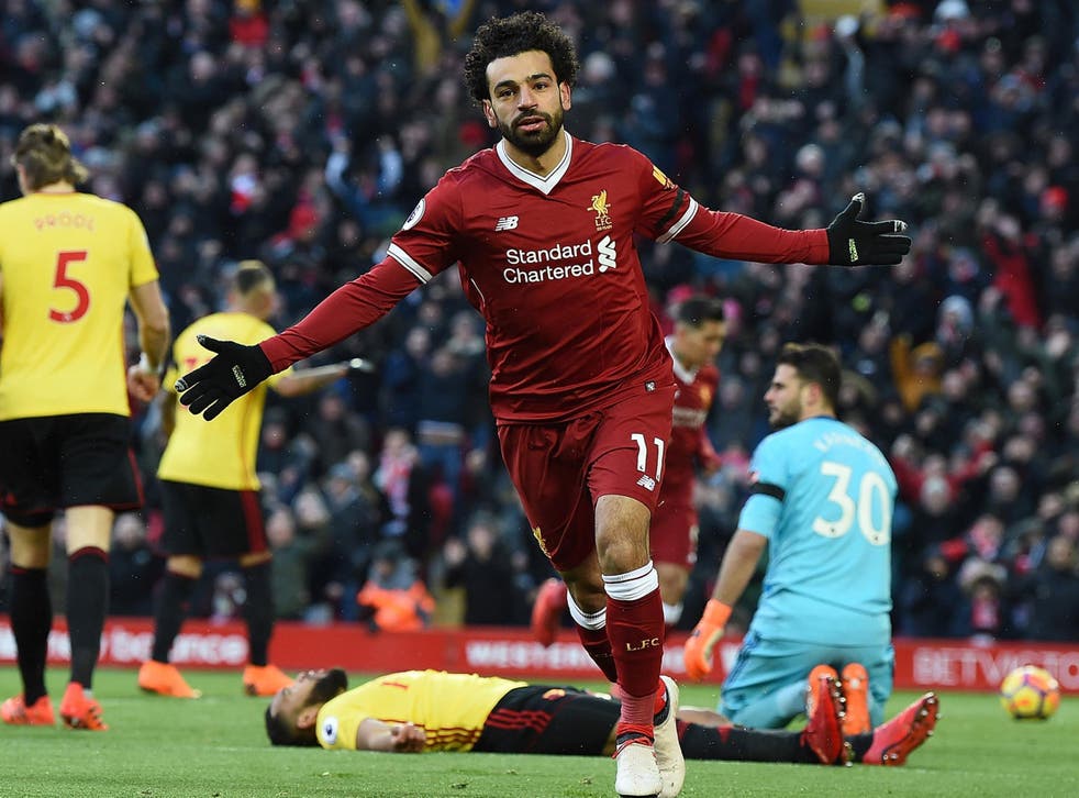 Mohamed Salah put on a show once again as Liverpool cruised past Watford