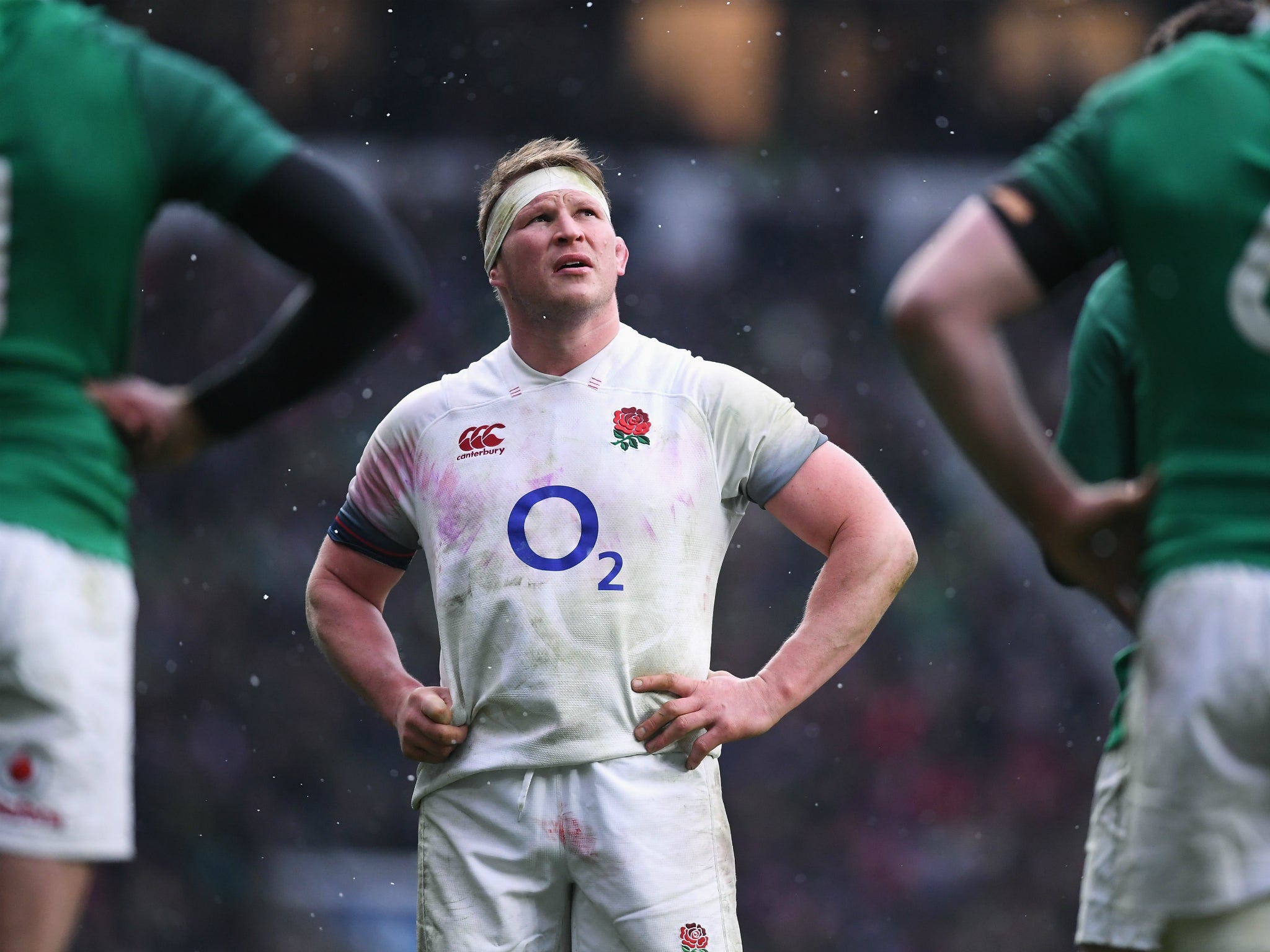 Dylan Hartley has been sidelined for three weeks