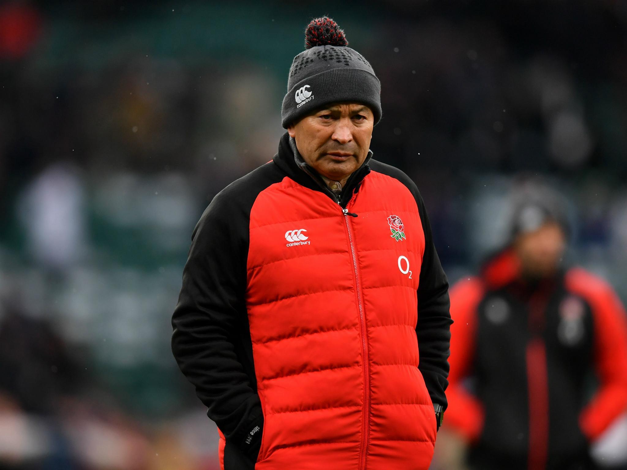 Eddie Jones is looking to rebuild his England side after the Six Nations humiliation