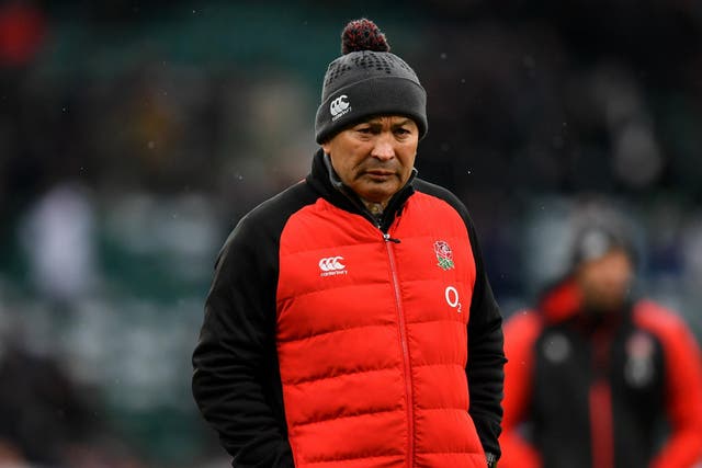 Eddie Jones was verbally abused on a train journey on his way to Old Trafford from Scotland