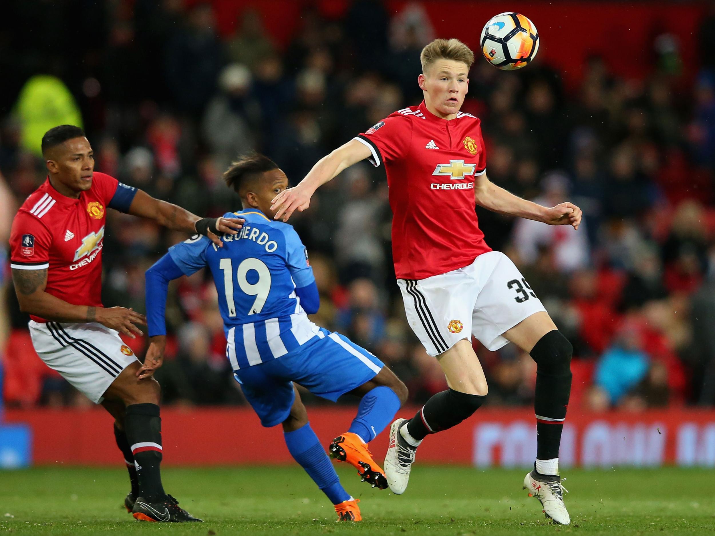 Scott McTominay was singled out for criticism by Jose Mourinho