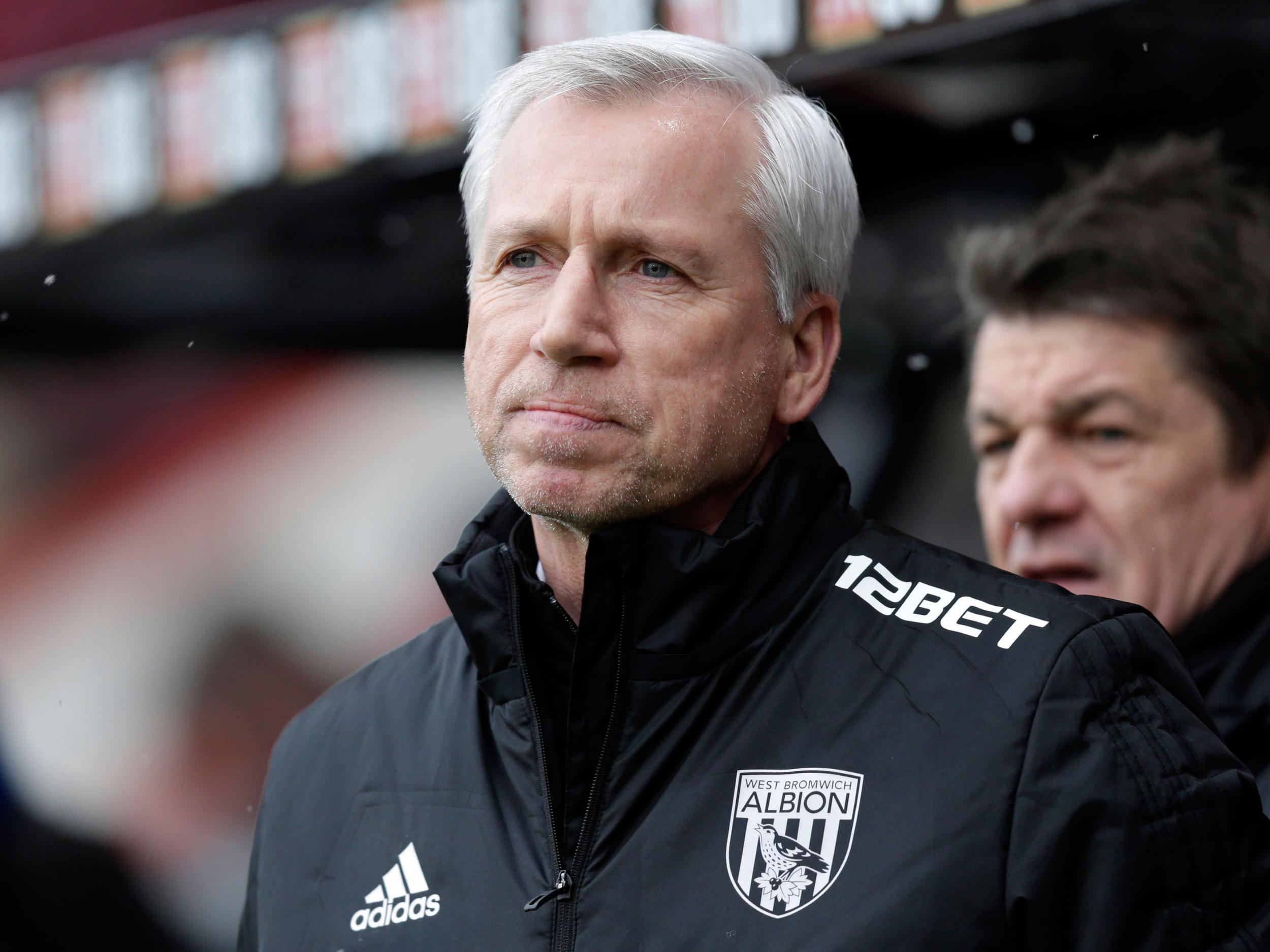 Alan Pardew watched his side lose an eighth-straight game at Bournemouth