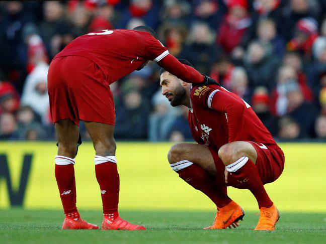 Can was forced off after just 27 minutes at Anfield