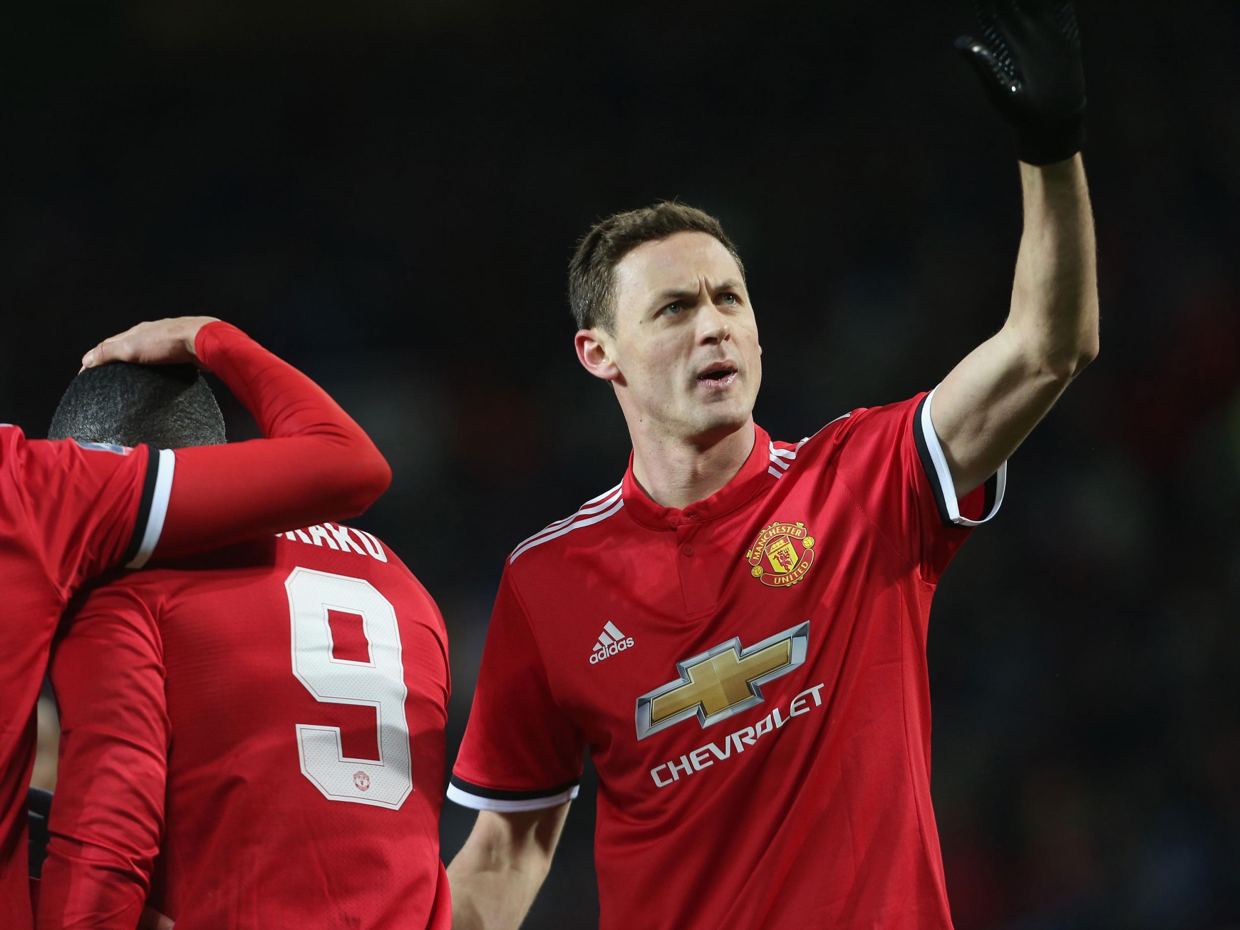 Nemanja Matic rounded off Manchester United's win with a late goal against Brighton