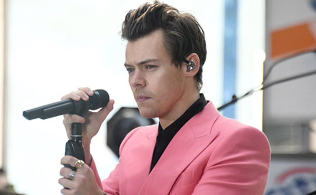 Harry Styles criticised for spitting on stage during US tour: ‘We’re still in a pandemic’