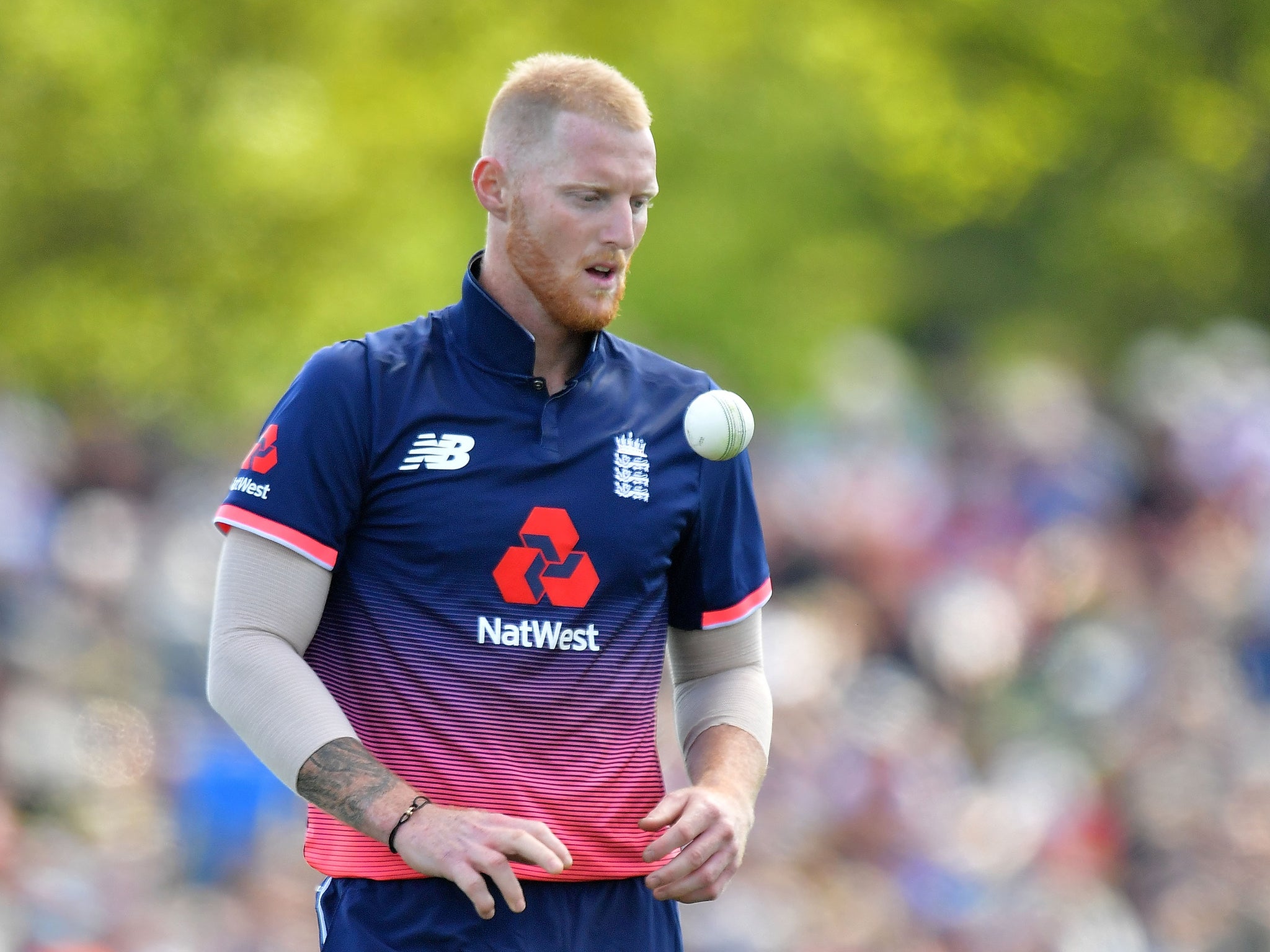 Stokes has suffered a stiff back since the end of the ODI series