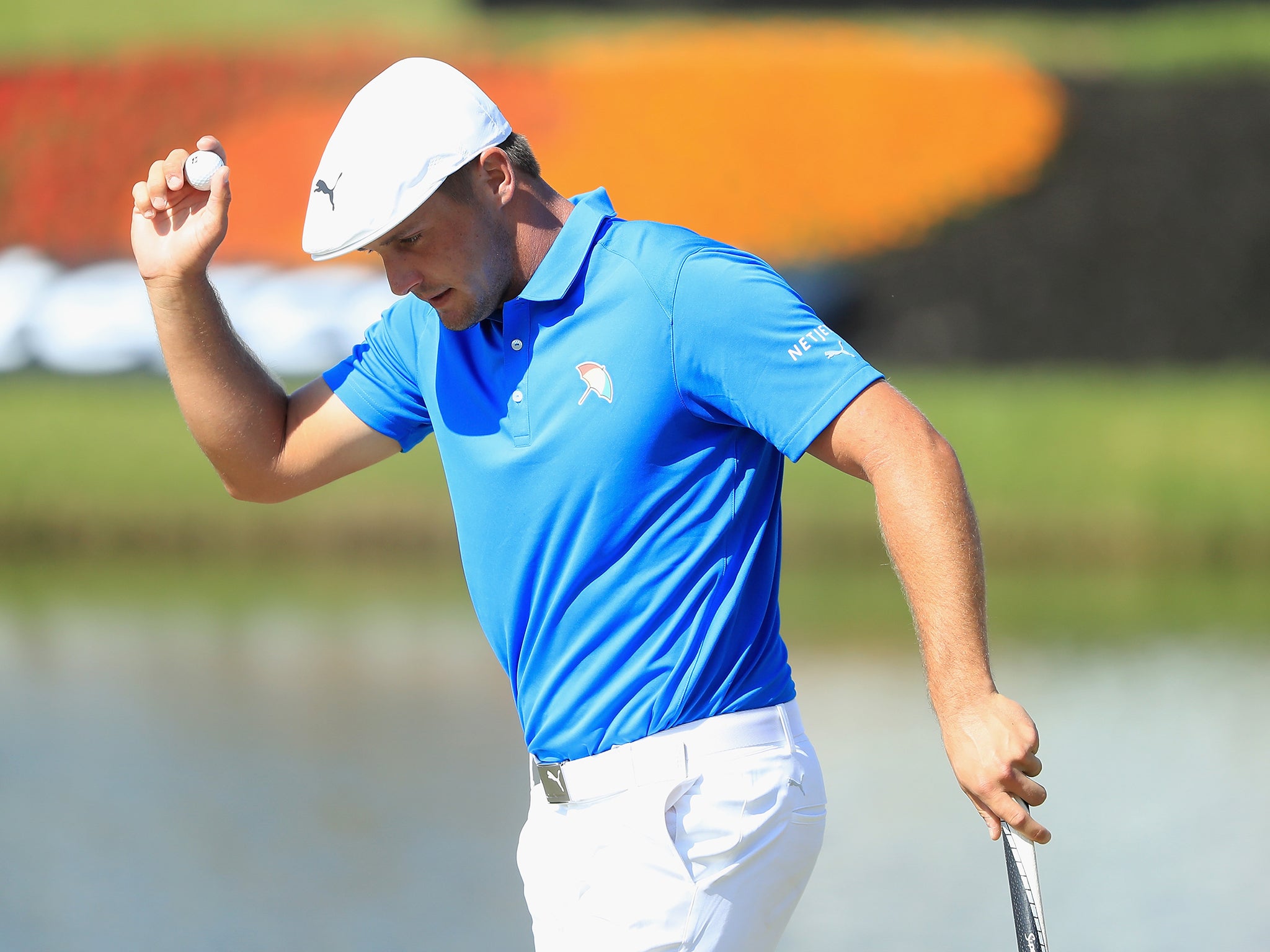 Bryson DeChambeau's eagle on 16 put late pressure on McIlroy but came to no avail