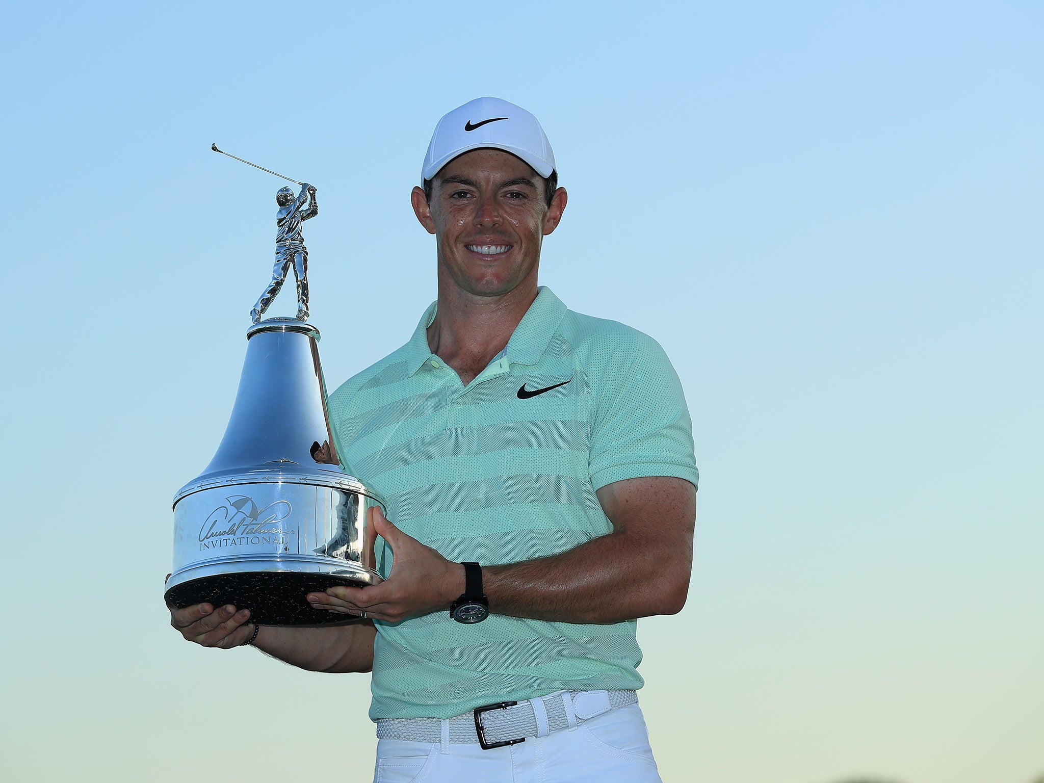 McIlroy clinched his first victory since September 2016 - on the same day as Arnold Palmer's death