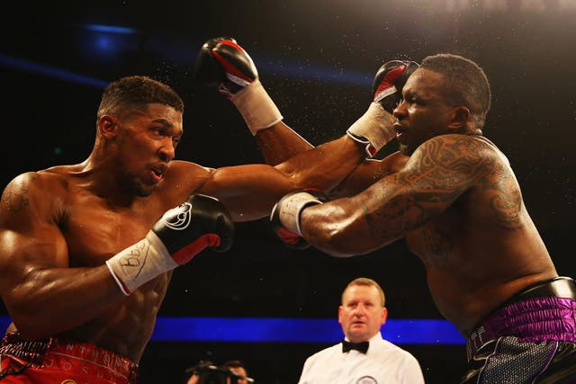 Joshua knocked out Whyte in seven rounds in 2016
