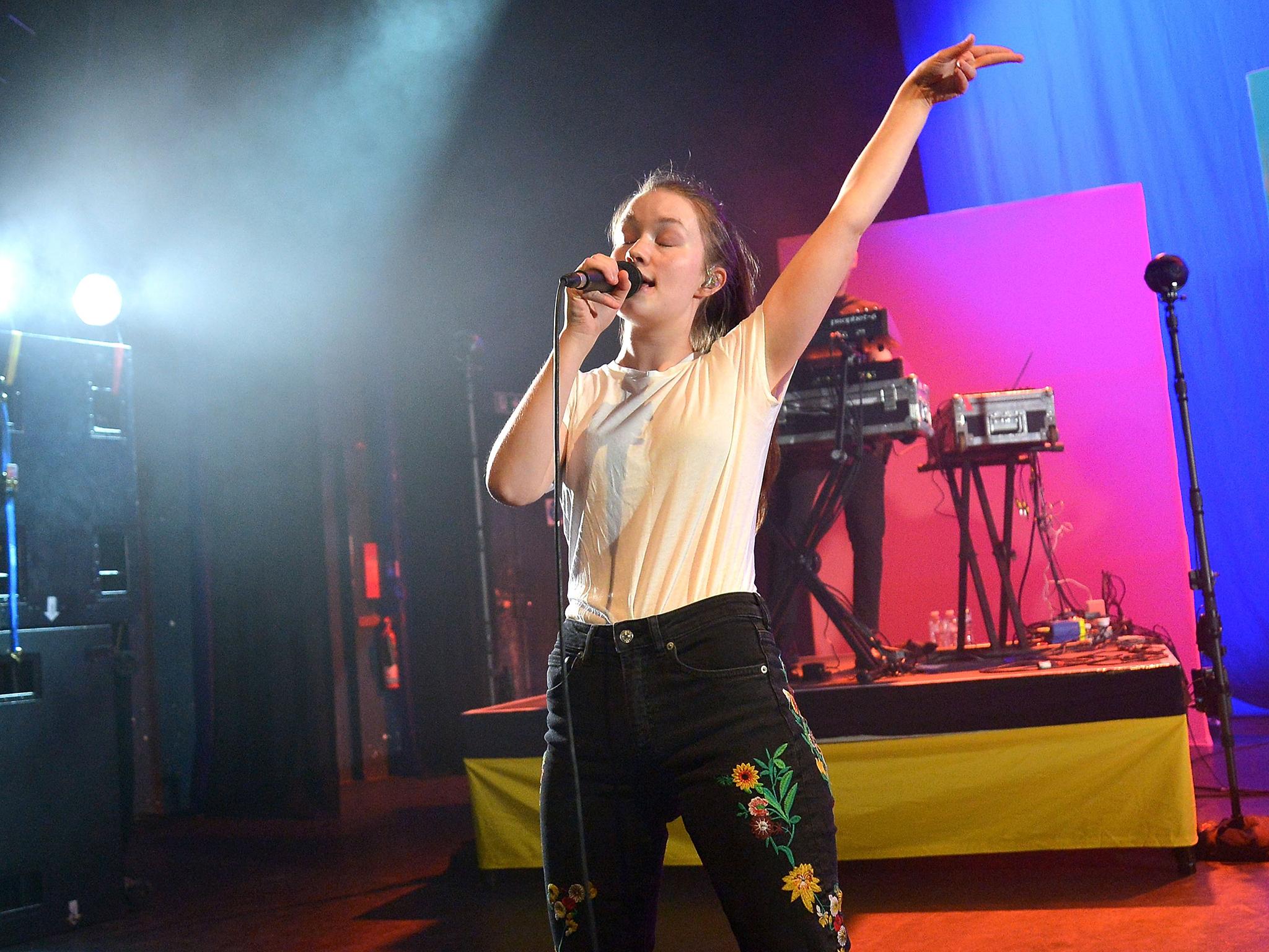 Sigrid performs at Shepherd's Bush Empire in London