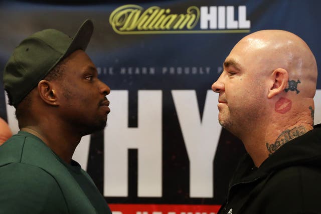 Dillian Whyte and Lucas Browne fight this weekend