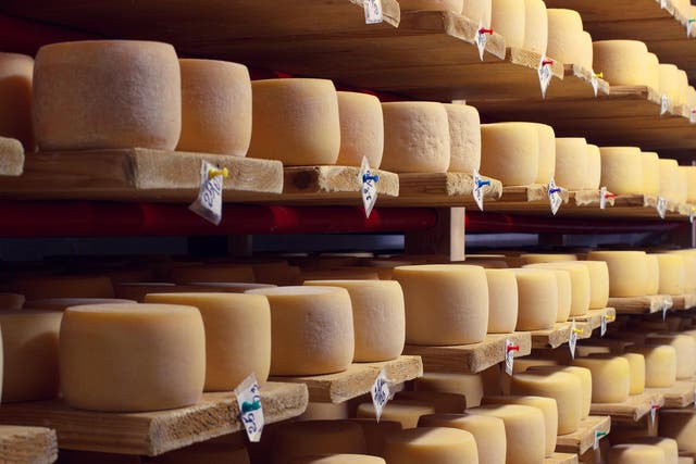 Cheese production could be affected by heat stress on dairy herds which could hit milk yields