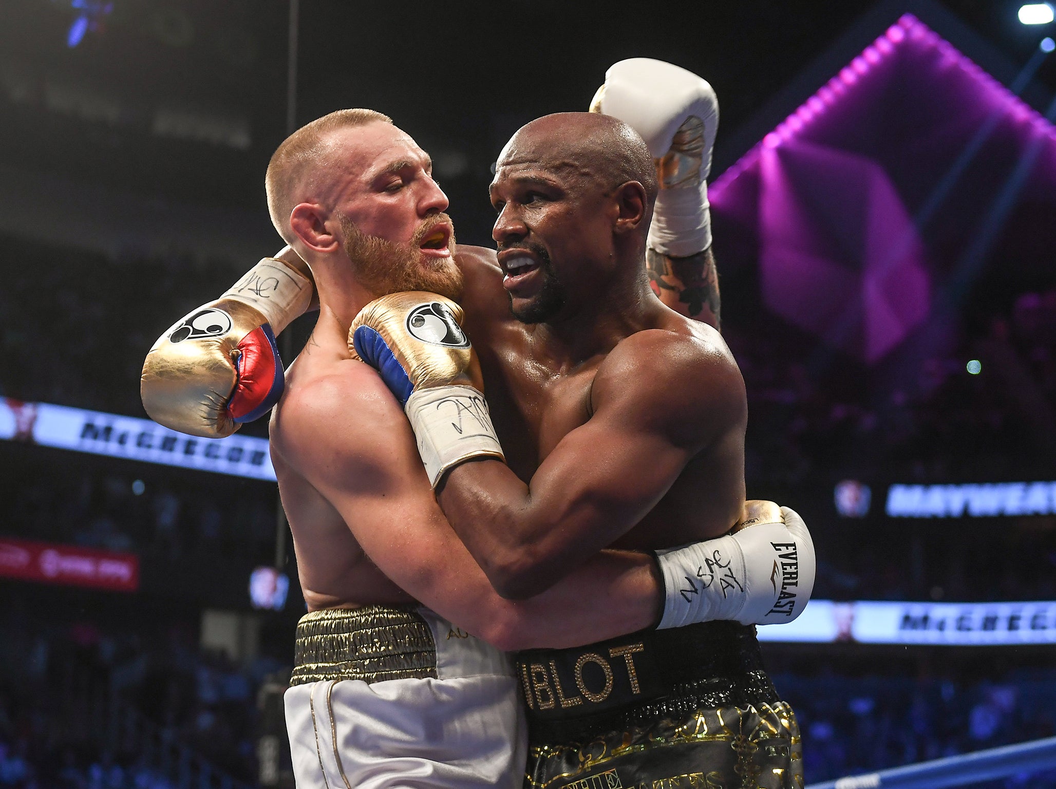 Floyd Mayweather wants another fight with Conor McGregor