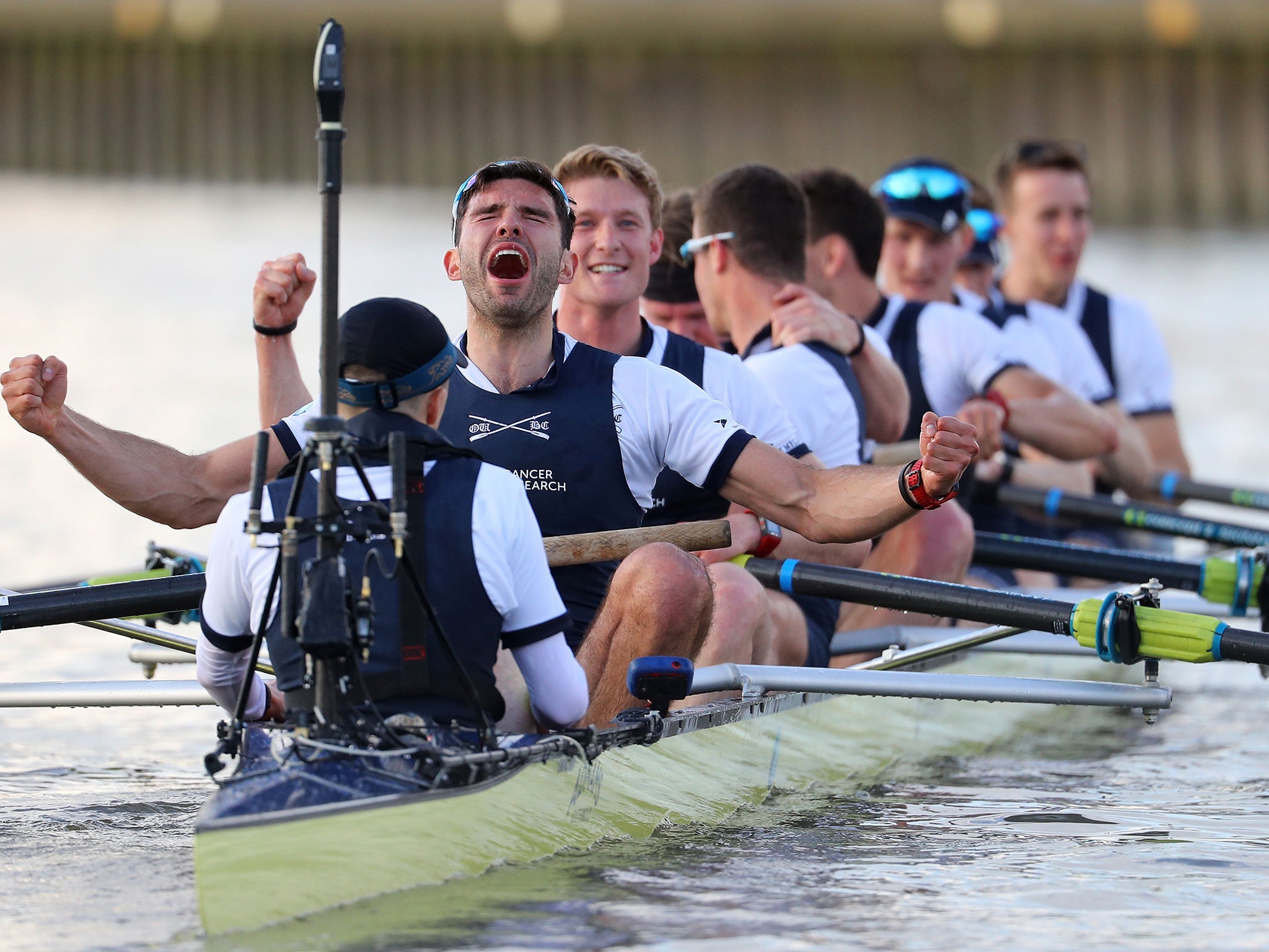 Oxford claimed victory in last year's race