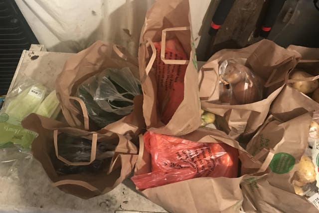 A home delivery from Tesco included a dismaying number of plastic bags