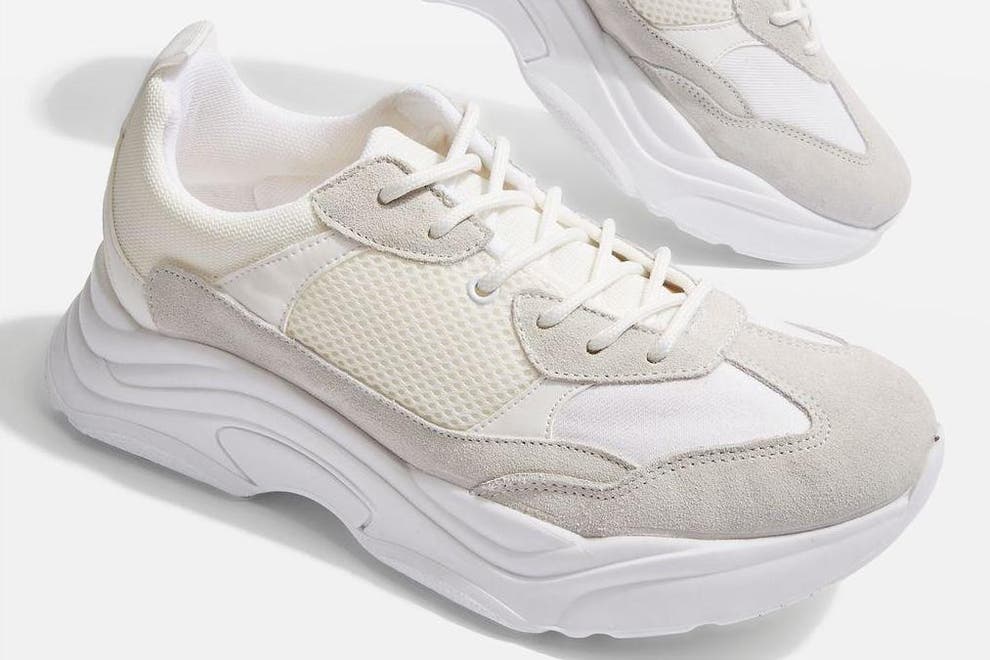 chunky trainers topshop