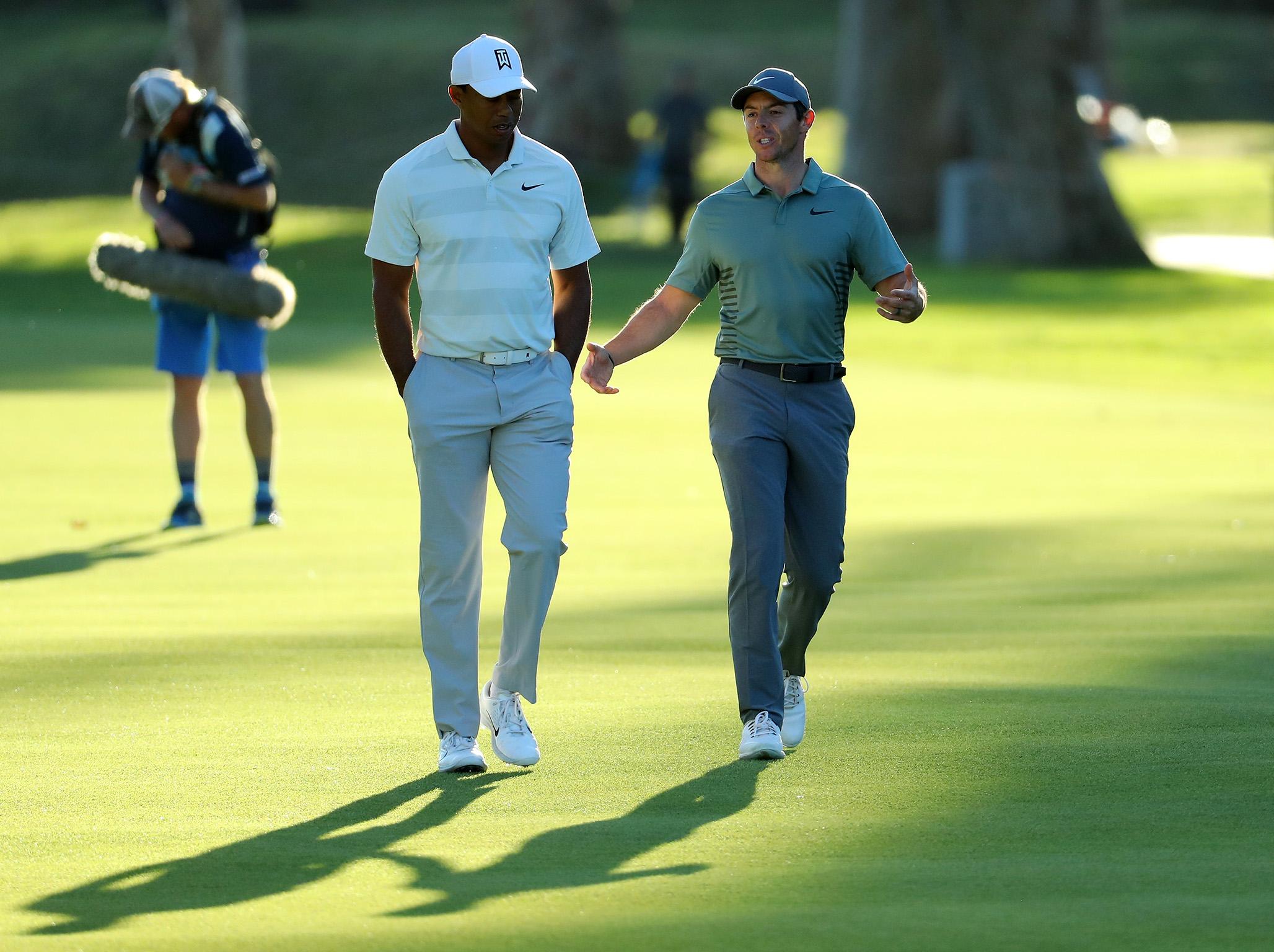 Tiger Woods and Rory McIlroy have given golf a welcome boost