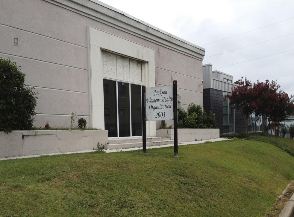 Jackson Women's Health Organisation is the only abortion clinic left in the state