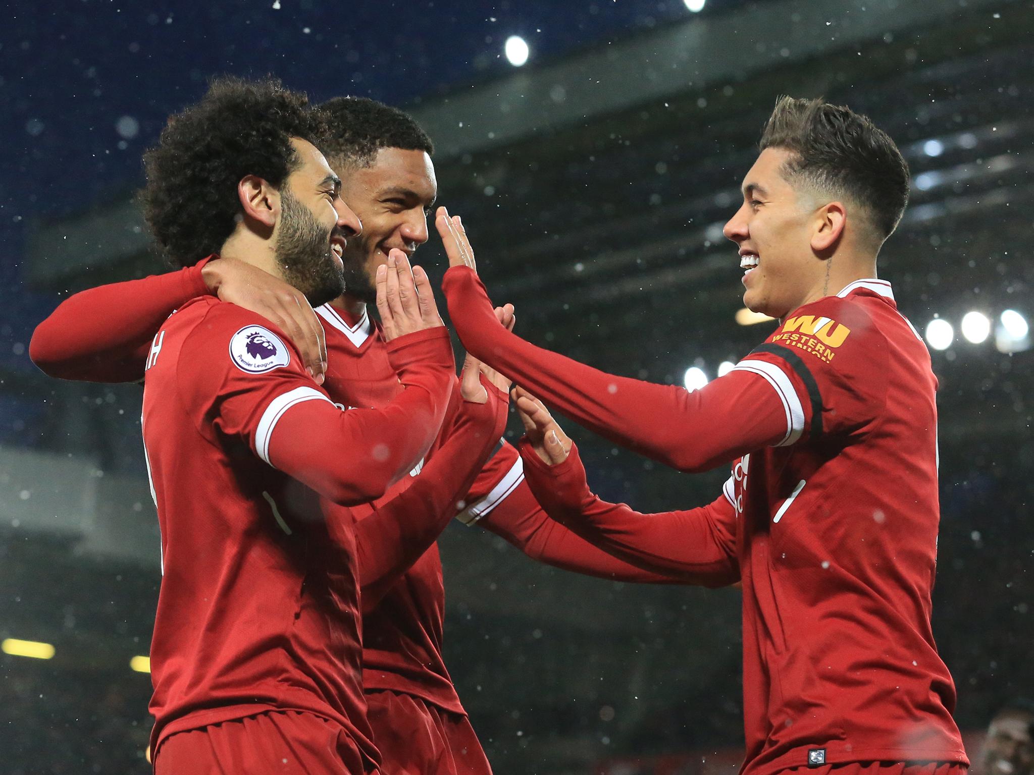 Roberto Firmino does not feel any extra pressure over Mohamed Salah's incredible goalscoring run