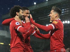 Firmino: No extra pressure on Liverpool forwards despite Salah heroics