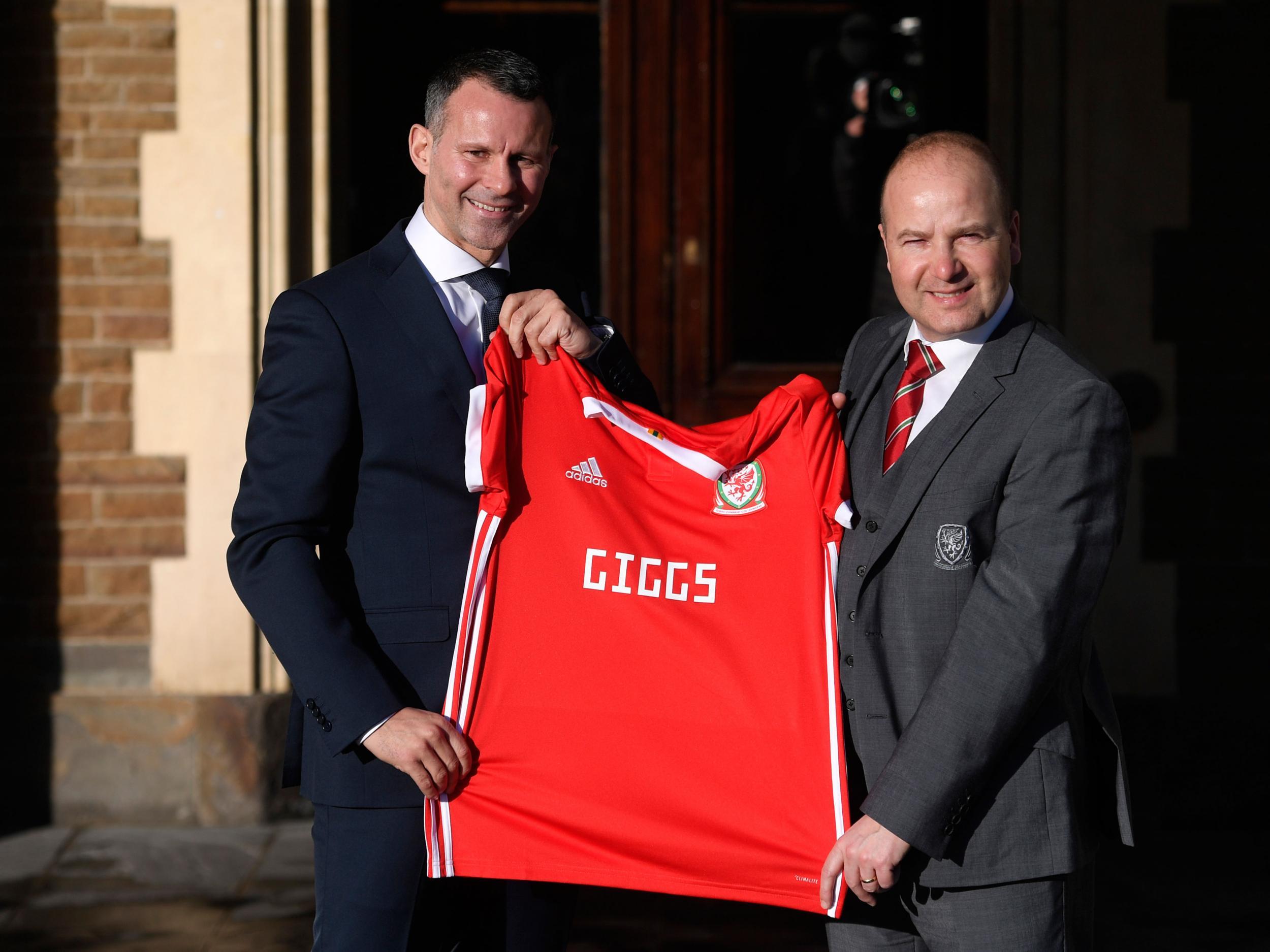 Giggs was appointed as Wales boss in January