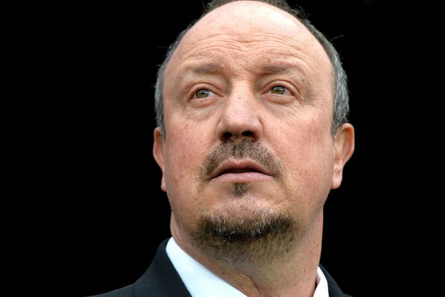 Rafael Benitez is looking ahead despite the uncertainty surrounding his future at the club