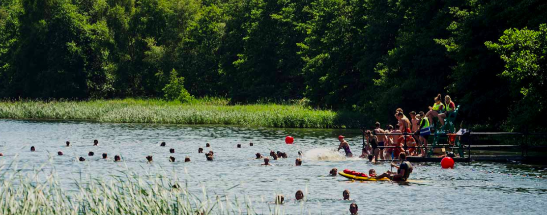 Wild swimming at Latitude