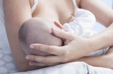 Mother hits back after being told she's too old to breastfeed