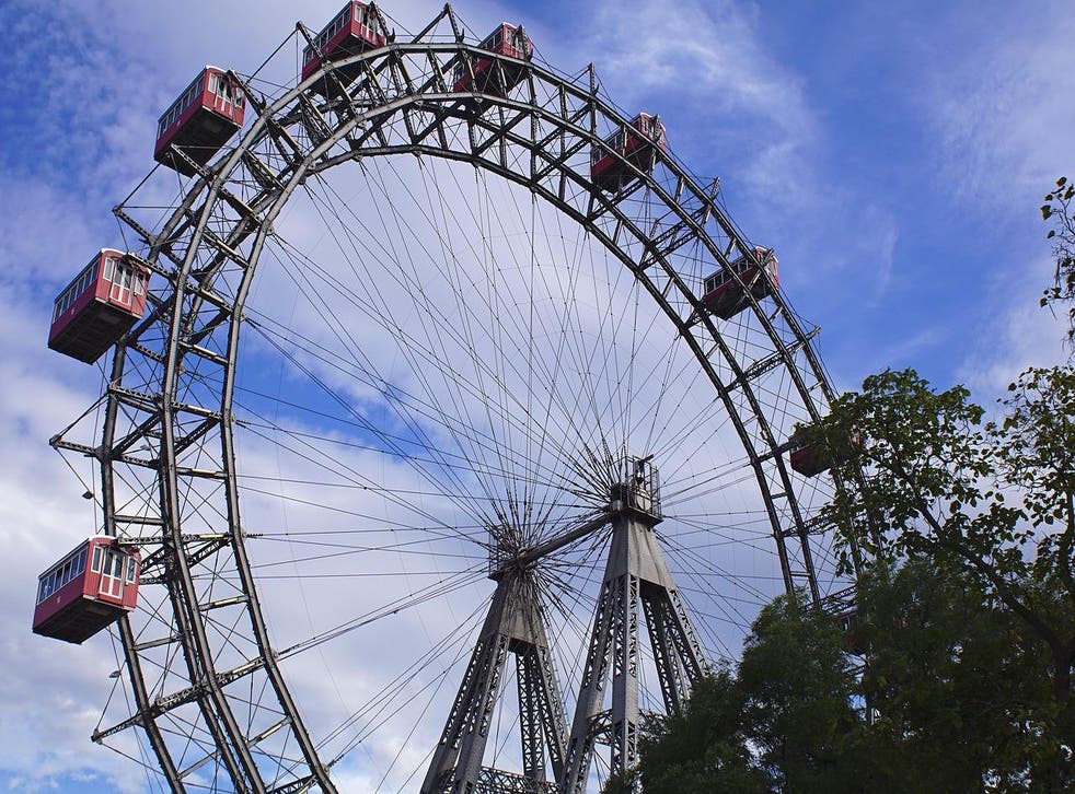 The Riesenrad, built during the reign of Franz Joseph, spins much the same today as it did when it first opened in 1897