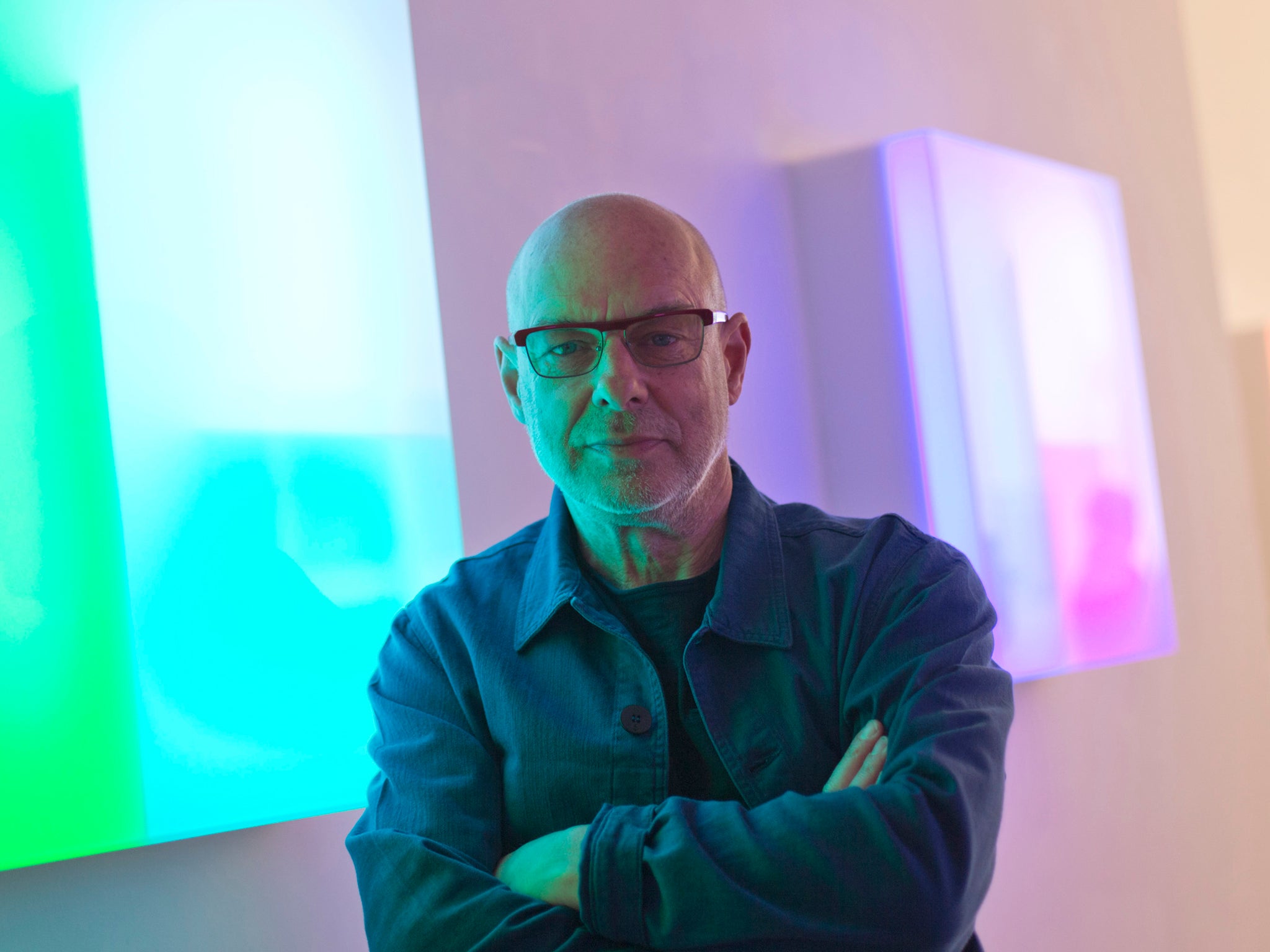 Brian Eno on immersive installations using video game technology